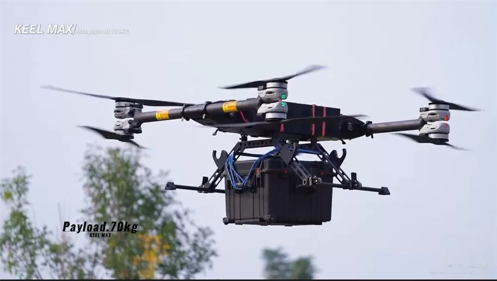 Long Battery Life Large Cargo Payload Drones Goods Transportation Delivery Drone