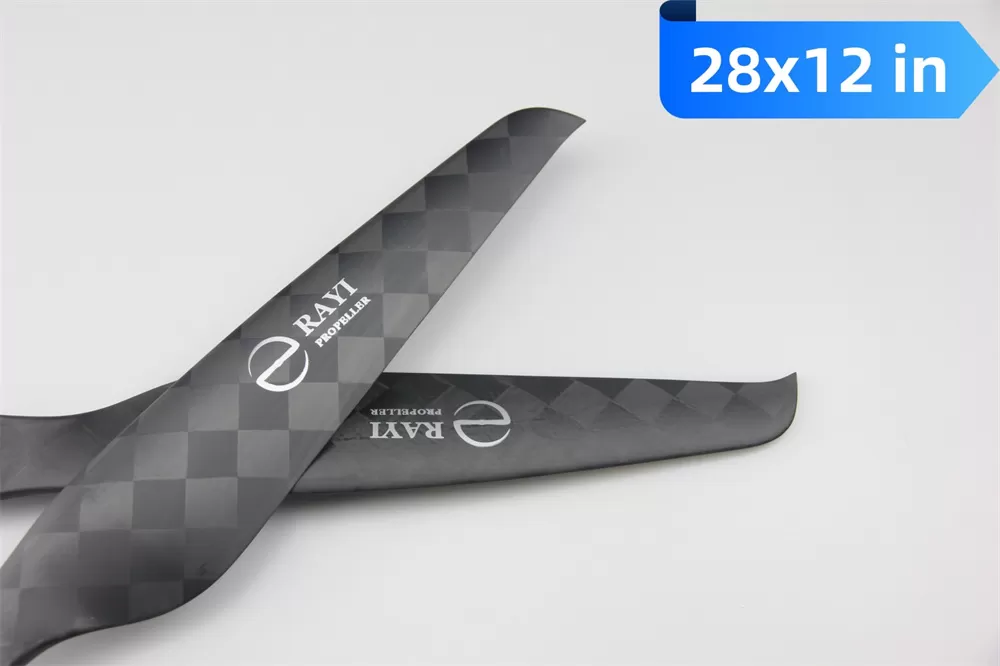 28*12XE Carbon Fiber Straight CW CCW Propeller