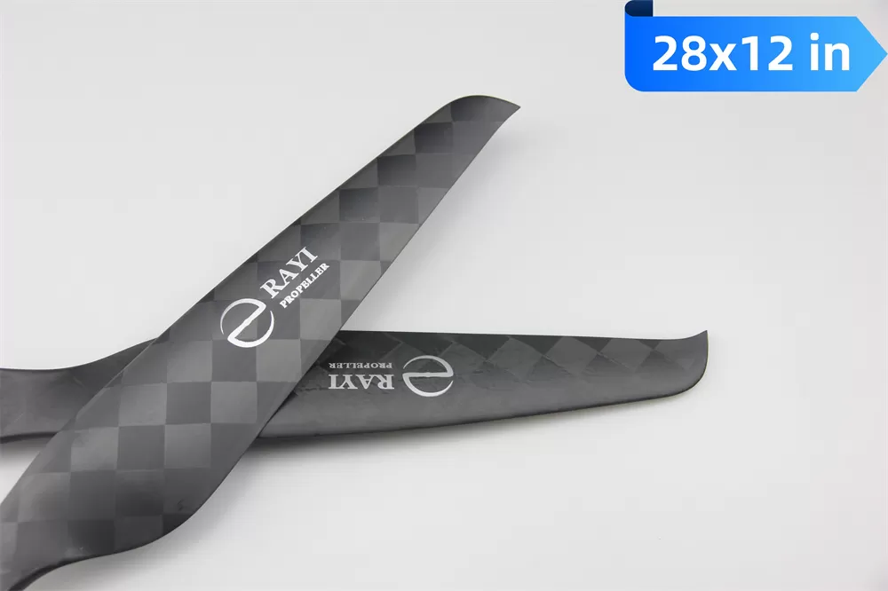 28*12XE Carbon Fiber Straight CW CCW Propeller