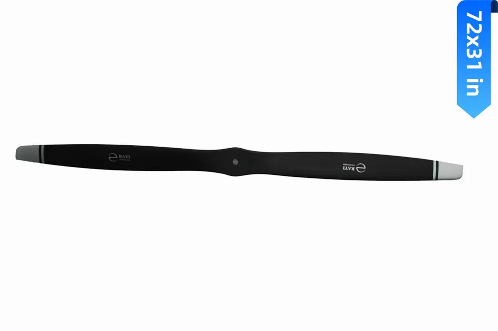 Big size 72x31 Carbon Fiber 72 inch Propeller for manned aircraft | Rayi Innovation