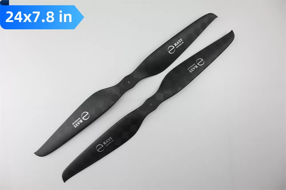 24X7.8 New arrival Carbon Fiber CW CCW Drone Propeller