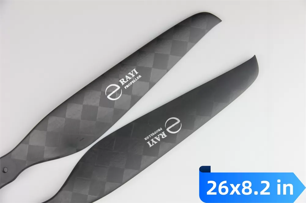 26x8.2 customized Carbon Fiber electric motor Propeller