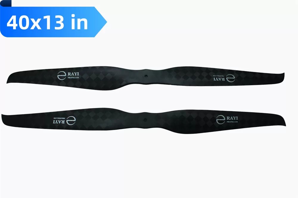 40x13 Lightweight Carbon Fiber Integrated CW CCW Drone Propeller