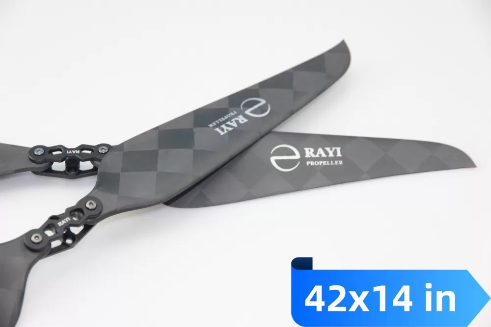 42X14 wear-resisting Carbon Fiber CW CCW Folding Propeller