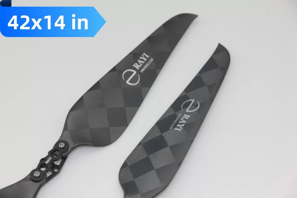 42X14 wear-resisting Carbon Fiber CW CCW Folding Propeller