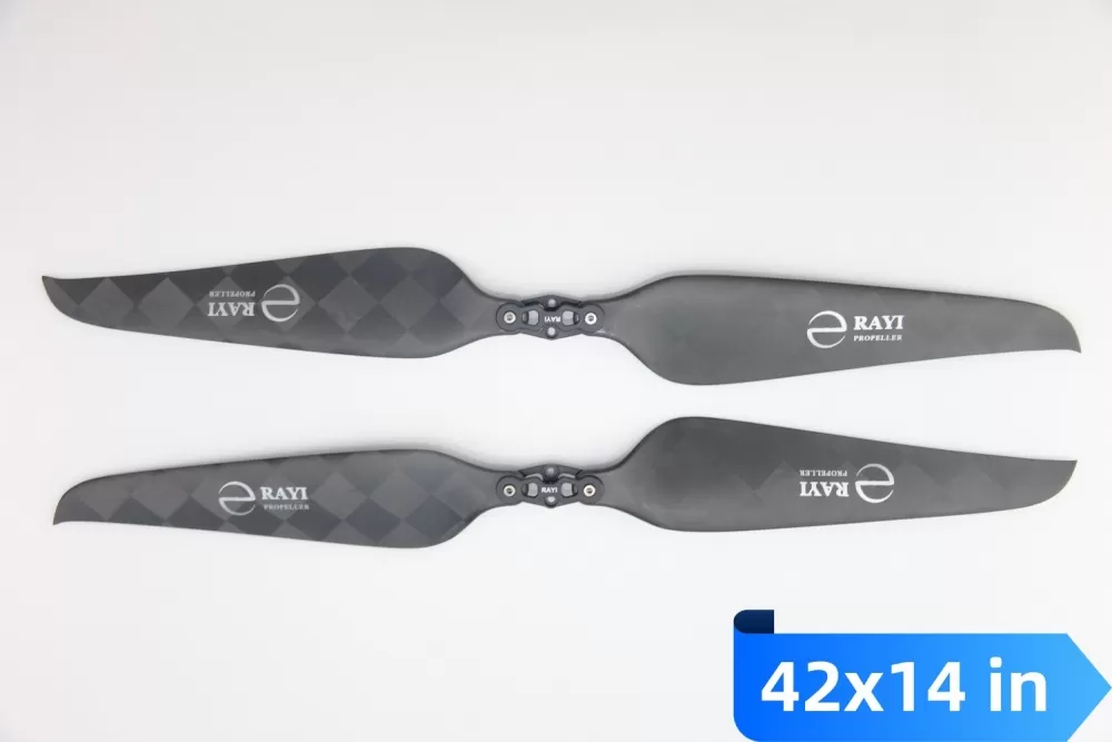 42X14 wear-resisting Carbon Fiber CW CCW Folding Propeller